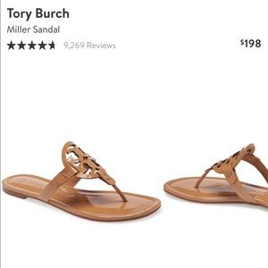 Tory Burch Miller sandal tan